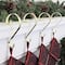 Haute Decor Stocking Scroll® Brass Stocking Holders, 4ct.